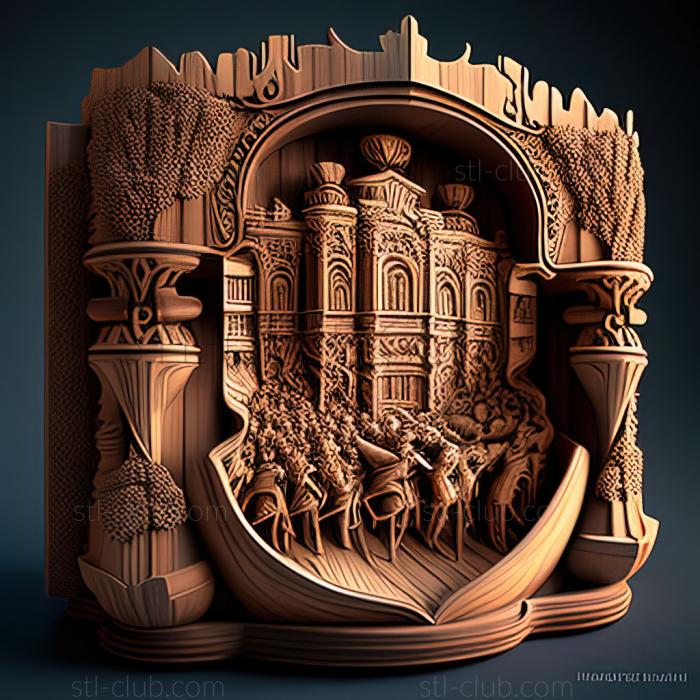 3D model Simchat Torah (STL)